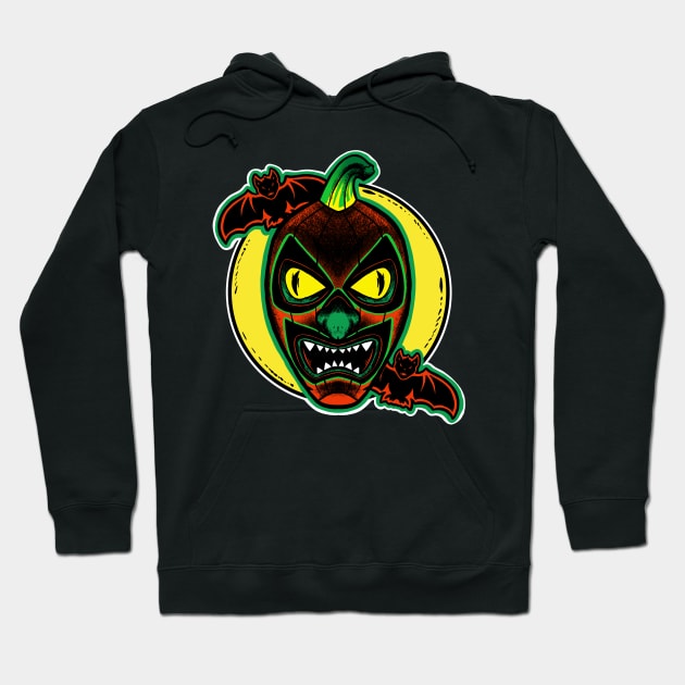 Lucha-lantern Hoodie by The_Doodlin_Dork